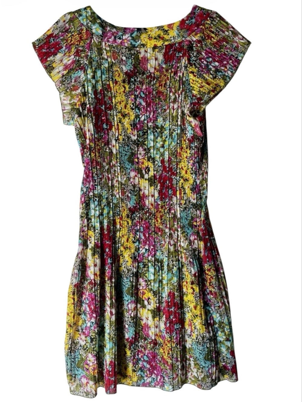 Karen Steven’s vintage size 10 pleated dress